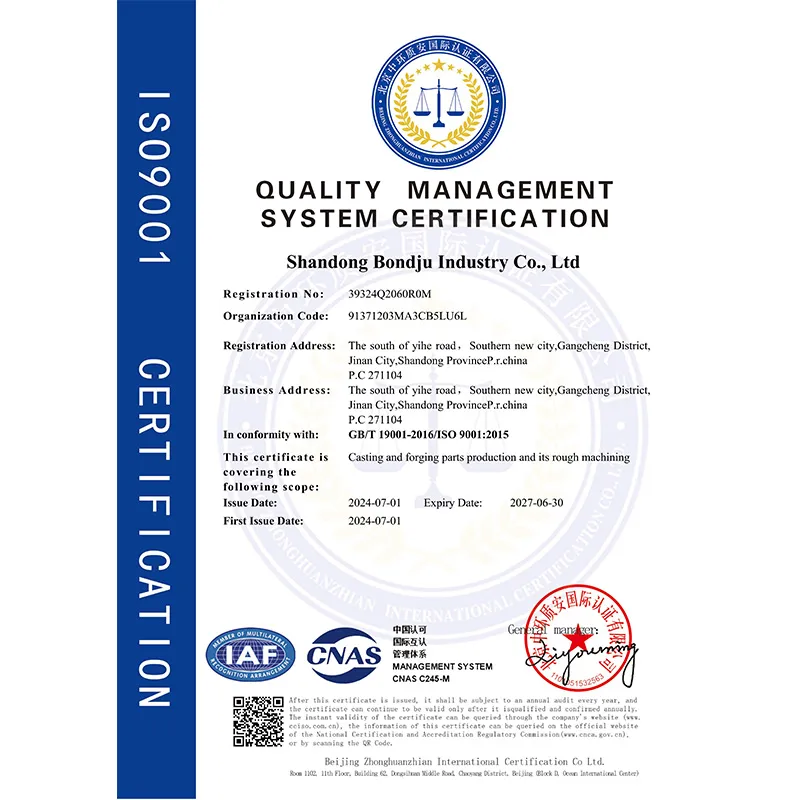 ООО Шаньдун Банцзюй Промышленная прошла повторную (1)